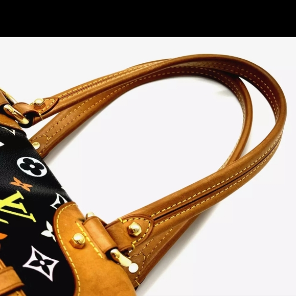 Louis Vuitton Hand Bag Claudia Black Monogram Multicolor CE0142 - Picture 11 of 16